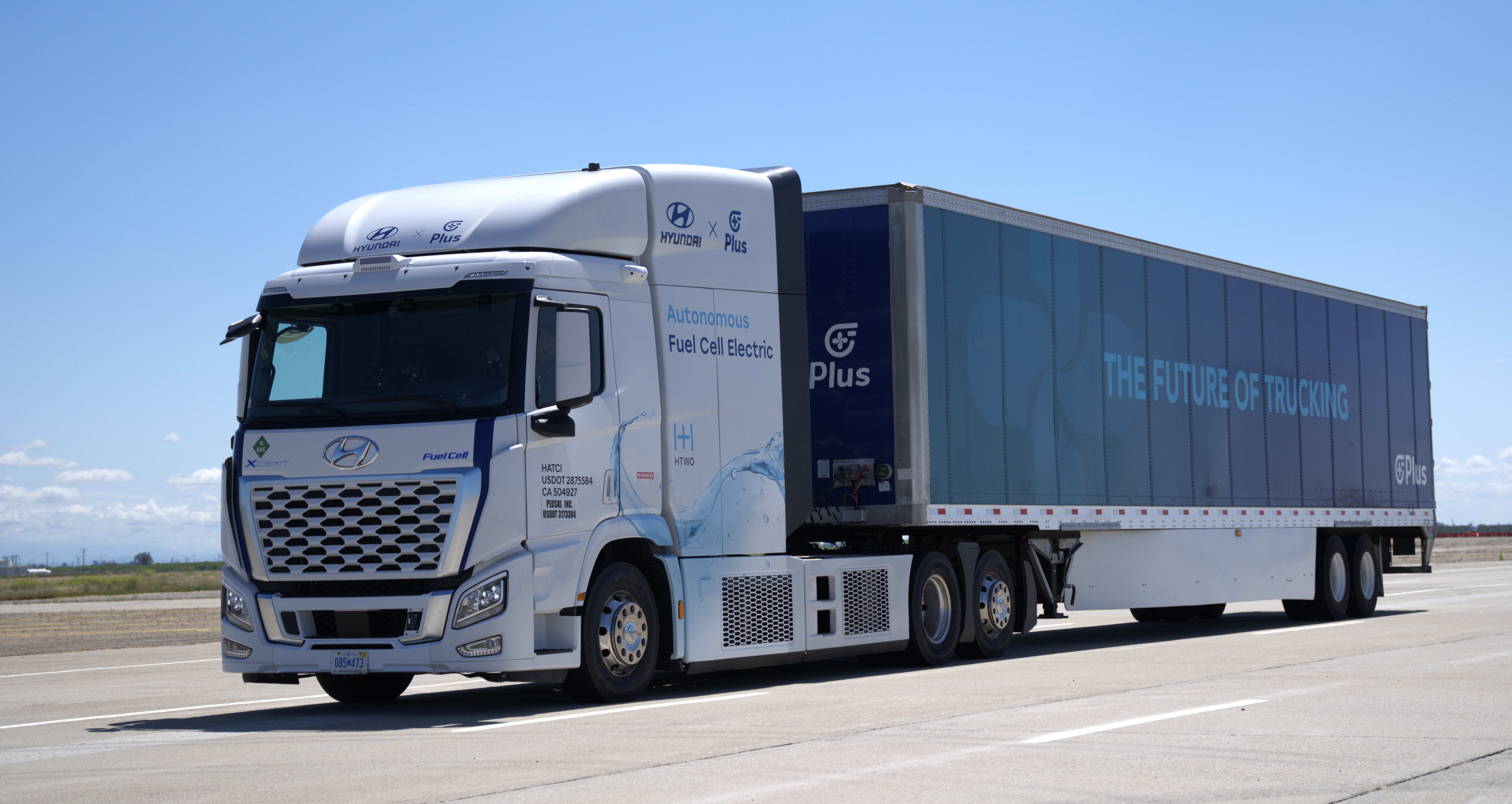 Hyundai Motor and Plus Announce Collaboration to Demonstrate First Level 4 Autonomous Fuel Cell Electric Truck in the US