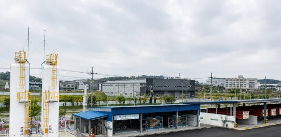 하이넷 당진 수소출하센터 전경