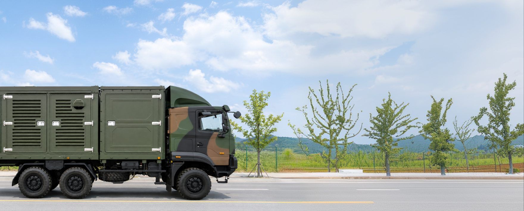 100kW 이동형 연료전지 발전기 탑재차