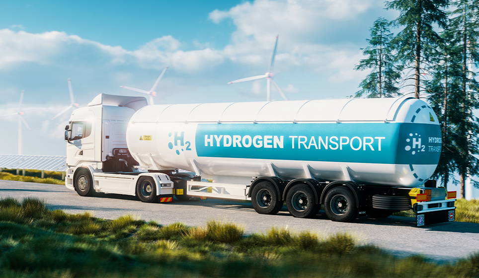 Tube Trailer (Compressed Hydrogen Gas) Image