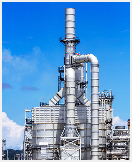 Oil refining ㅔower plant image